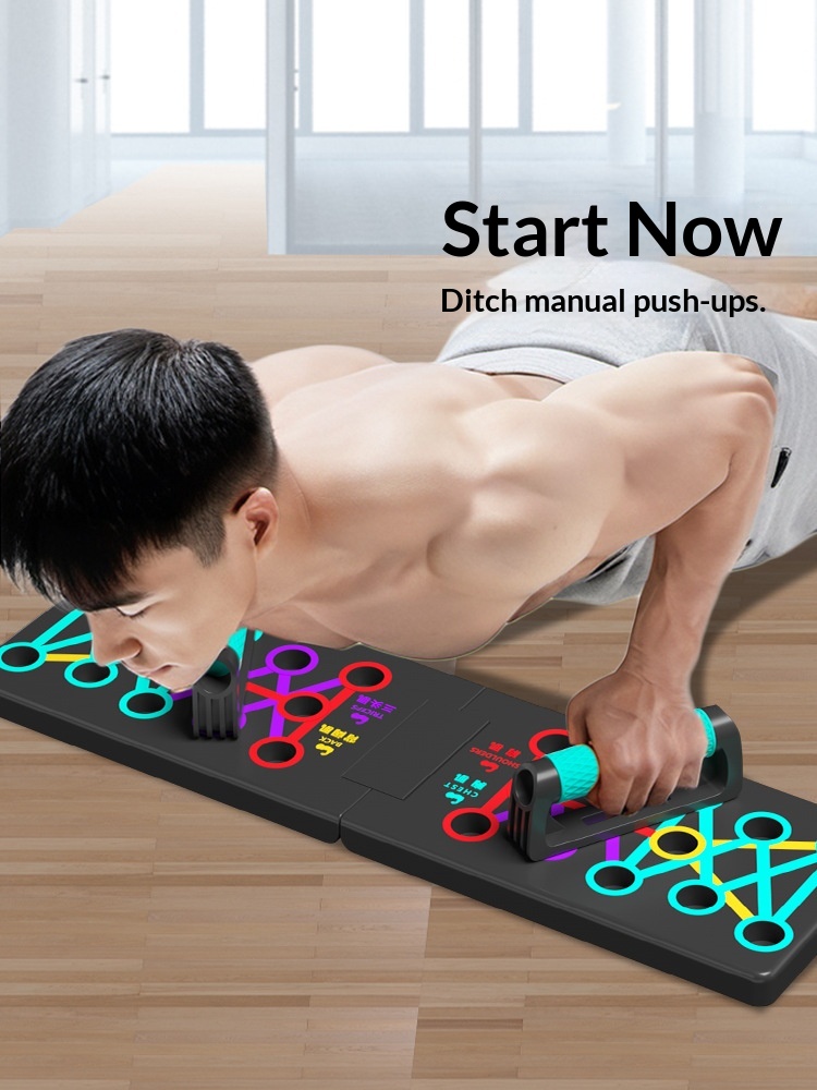 Push-up trainingsbord, niet op - Push Up Board Foldable Multi Function recensie en prijs