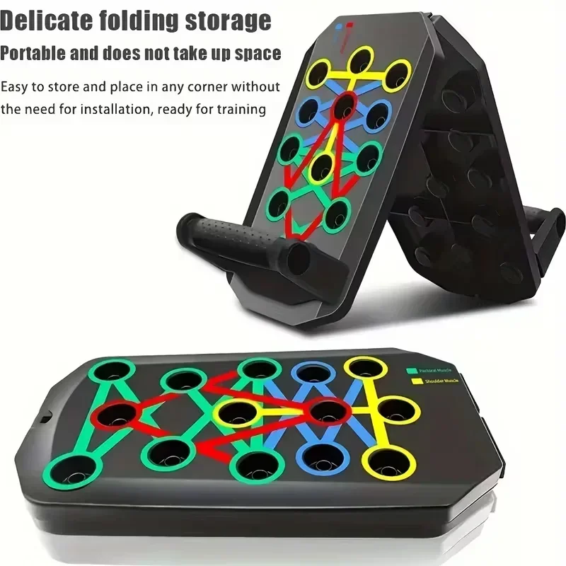 Draagbaar, multifunctioneel pu - Push Up Board Foldable Multi Function recensie en prijs