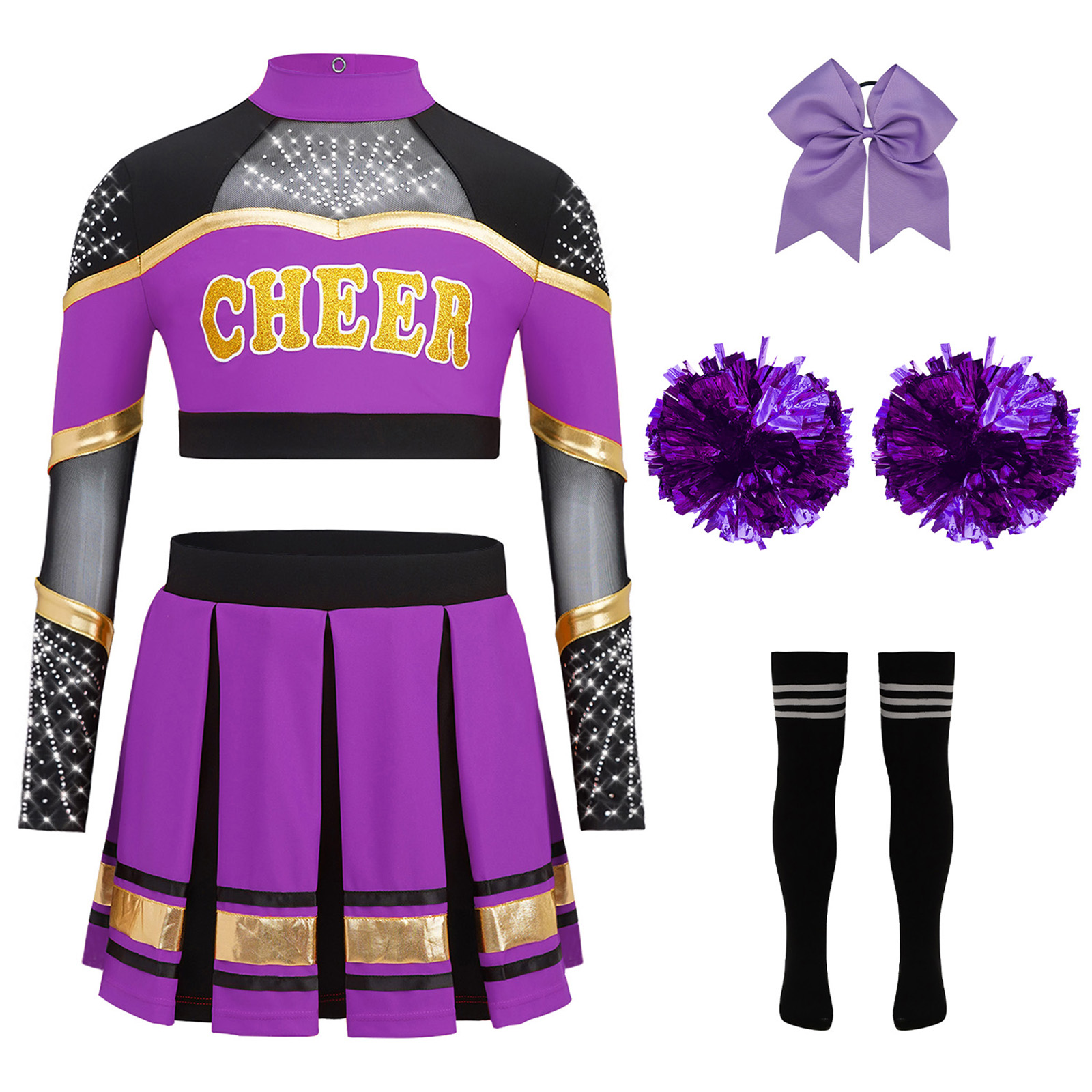 High School Cheerleader-kostuu - Team Sports recensie en prijs